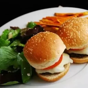 light beef sliders