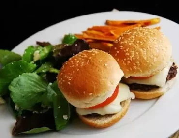 light beef sliders