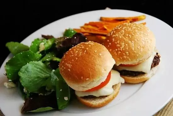 light beef sliders