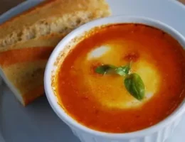 caprese soup