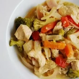 crock pot thai green curry chicken