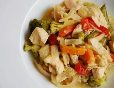 crock pot thai green curry chicken