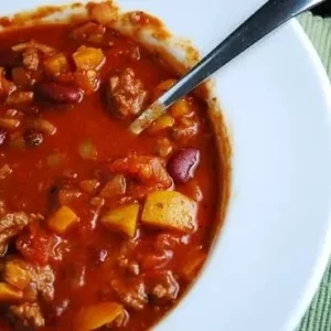 light beef chili