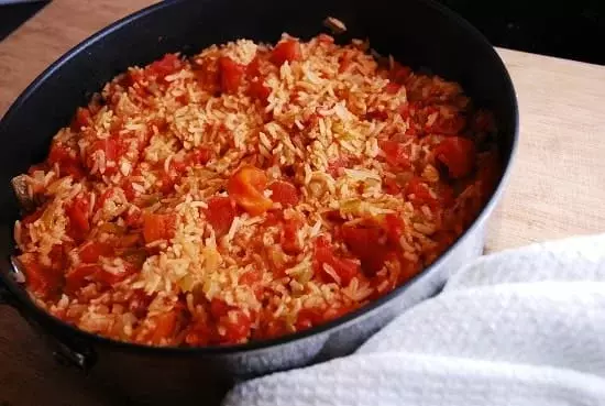 light spanish rice