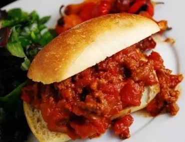 low calorie sloppy joe