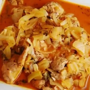 winter braised chicken