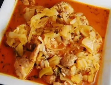 winter braised chicken