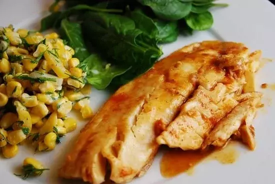 lemon ginger tilapia