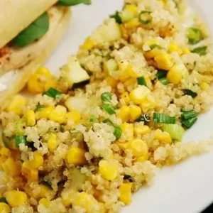 quinoa corn and zucchini