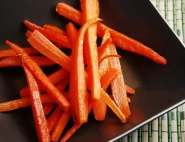 roasted carrot sticks