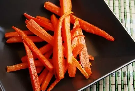 roasted carrot sticks