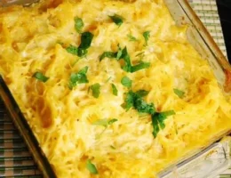 spaghetti squash and cheese