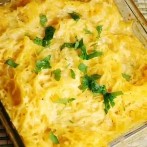 spaghetti squash and cheese