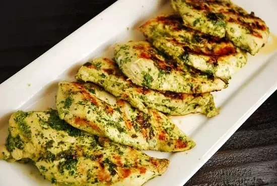 cilantro grilled chicken