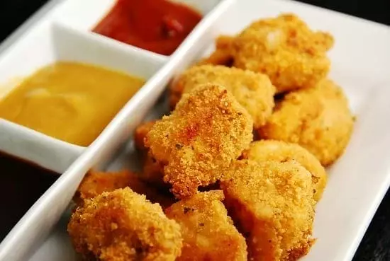 baked chicken nuggets