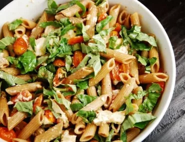 caprese pasta salad