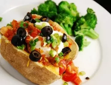 southwestern stuffed baked potato