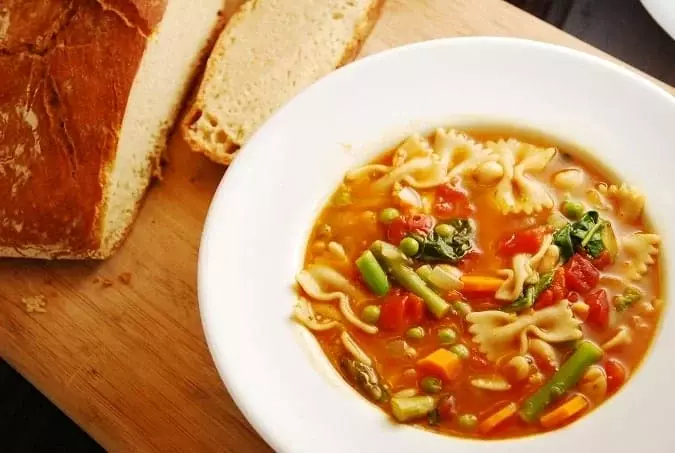 spring minestrone