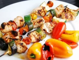 lebanese grilled chicken kebabs