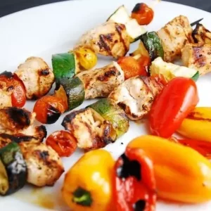 lebanese grilled chicken kebabs