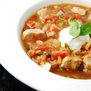 crock pot pork chili