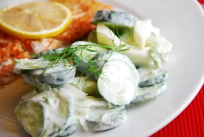 cucumber fennel salad