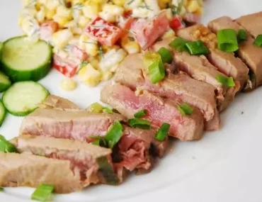 seared ahi tuna steaks
