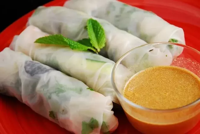 shrimp spring rolls