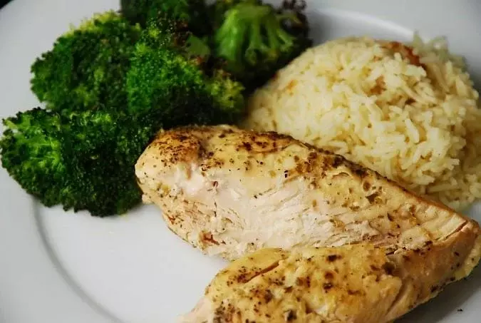 slow cooker lemon garlic chicken