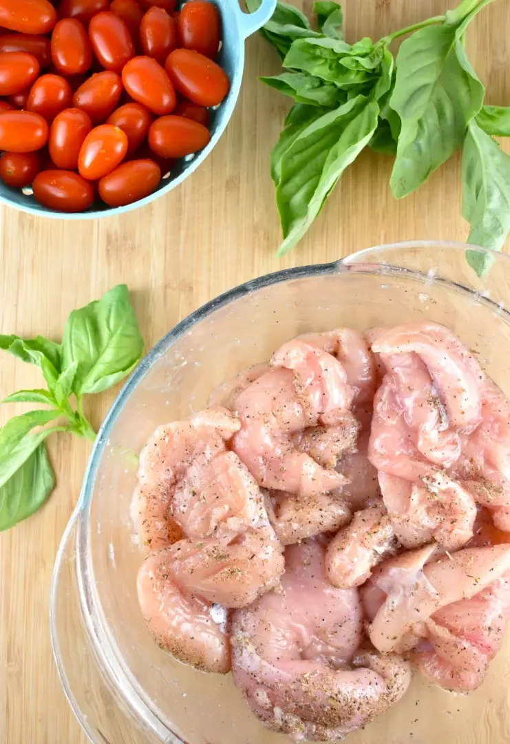 Tomato Basil Chicken 