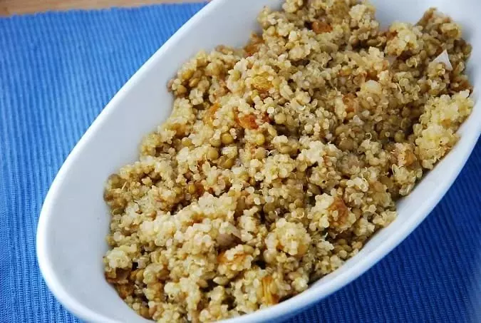 persian lentil quinoa