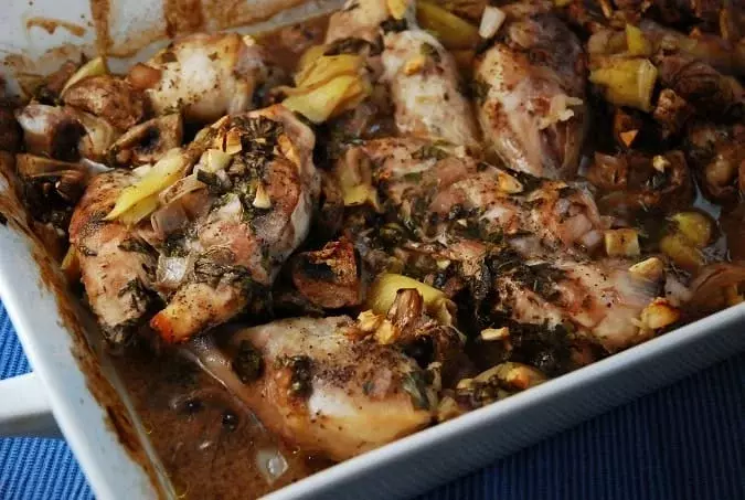 roasted artichoke chicken