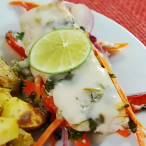 thai style baked mahi mahi