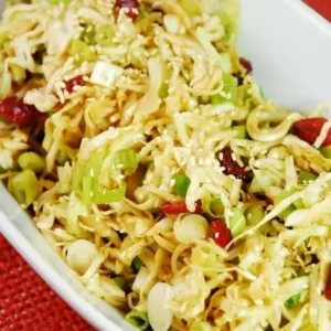 asian cabbage and cranberry salad