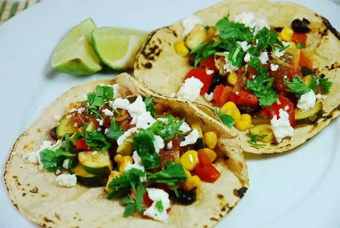 veggie tacos