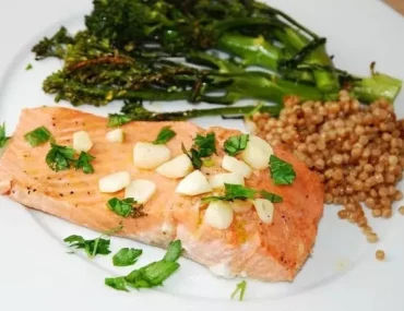 lemon garlic salmon