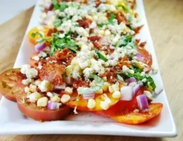 summer heirloom tomato salad