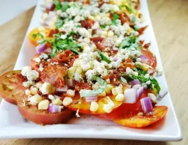 summer heirloom tomato salad