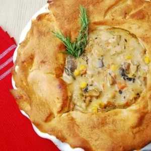 light chicken pot pie