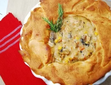 light chicken pot pie