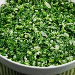 spicy herb salad