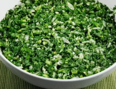 spicy herb salad