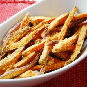 sweet potato cornmeal fries