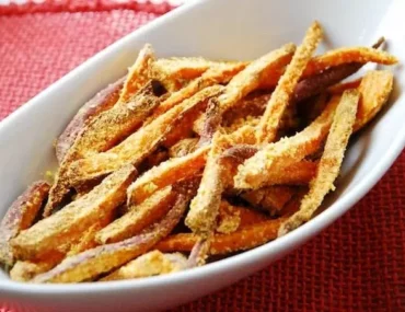 sweet potato cornmeal fries