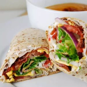 bacon ranch turkey wrap