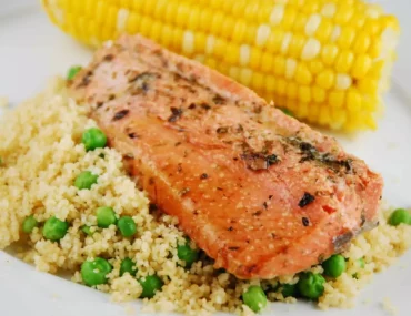 italian marinated salmon