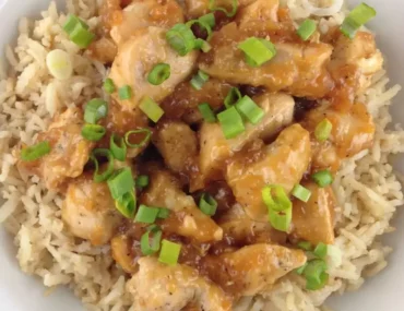 light orange chicken