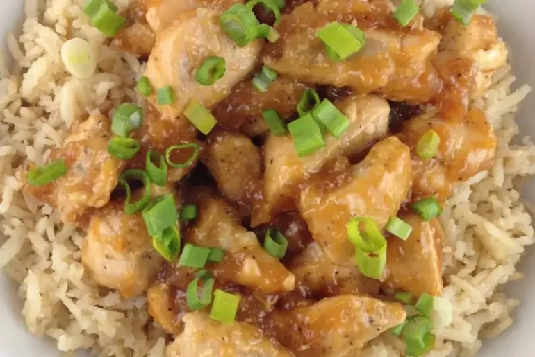 light orange chicken