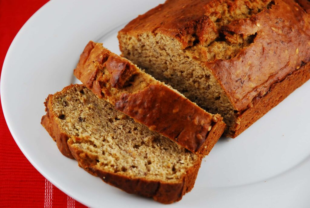 low fat banana bread