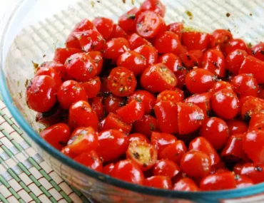 marinated cherry tomato salad